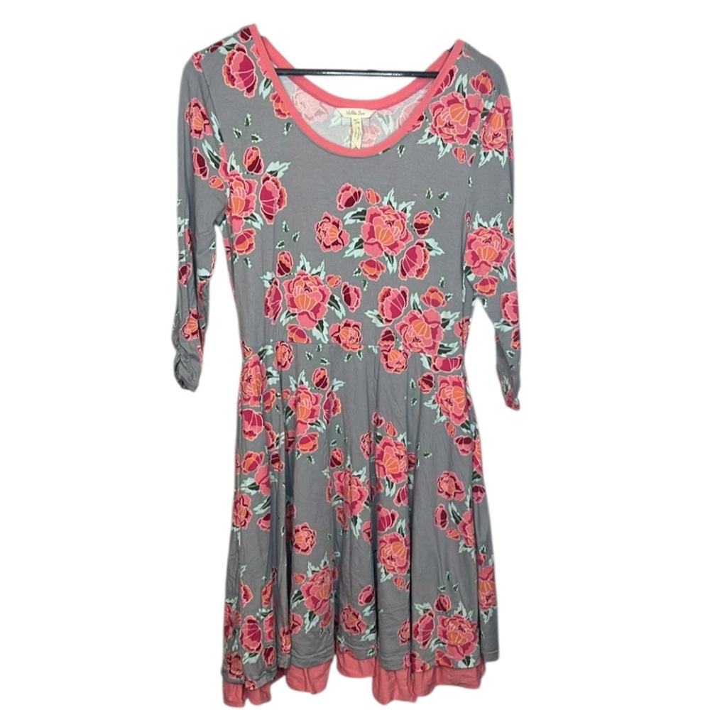 Matilda Jane “Marzipan Rose” Happy & Free Floral Swing Dress – Size L